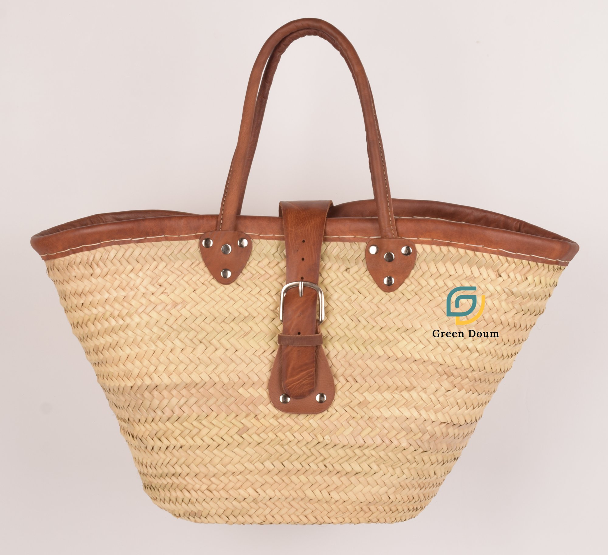 Extra small Agdal straw beach basket by Green Doum, photo 5