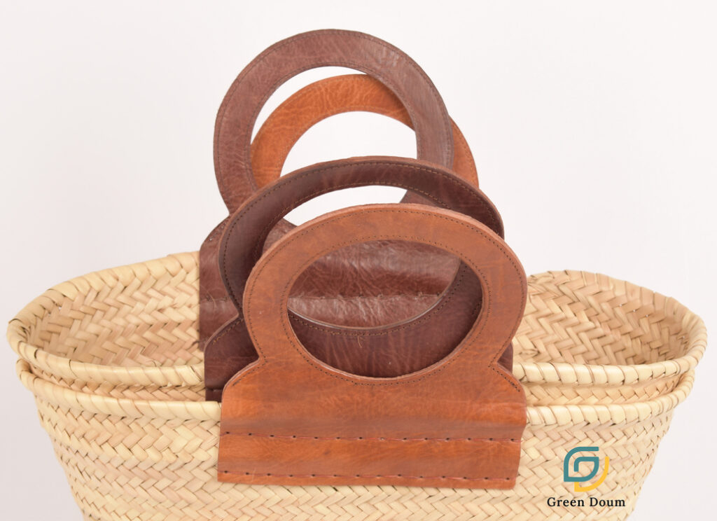 Panier en paille simple par Green Doum, photo 4