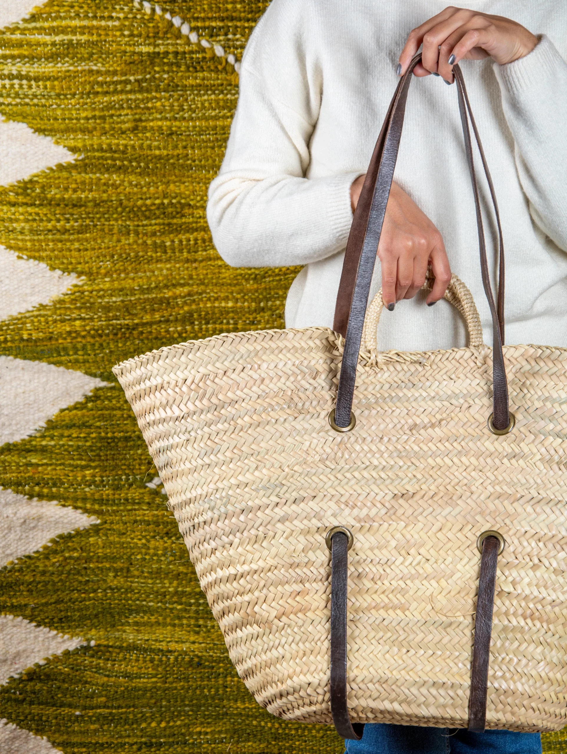 Panier de plage pour serviette par Green Doum, photo 2