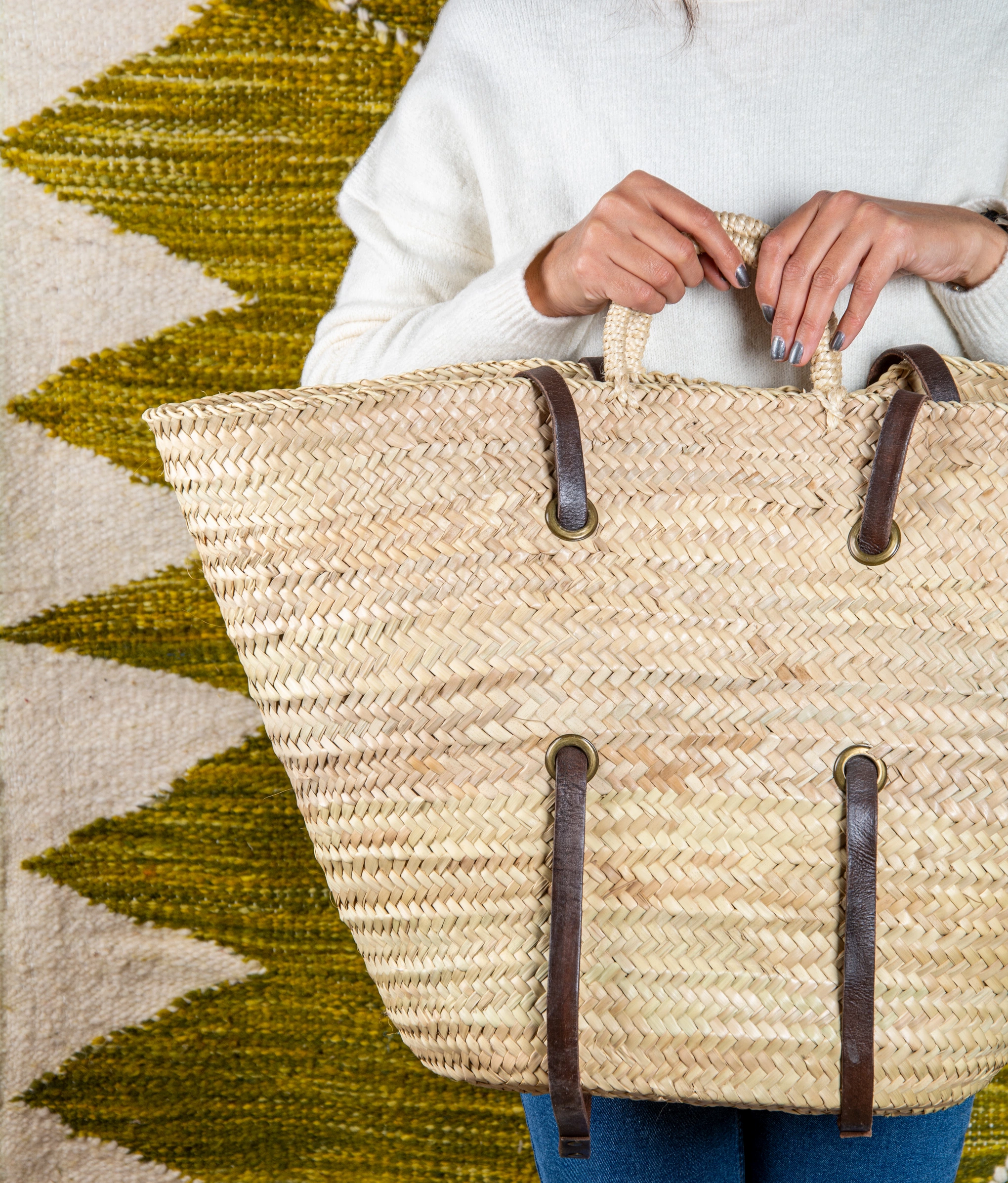 Panier de plage pour serviette par Green Doum, photo 4