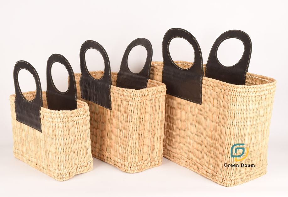 Sac panier Mogador taille L par Green Doum, photo 10