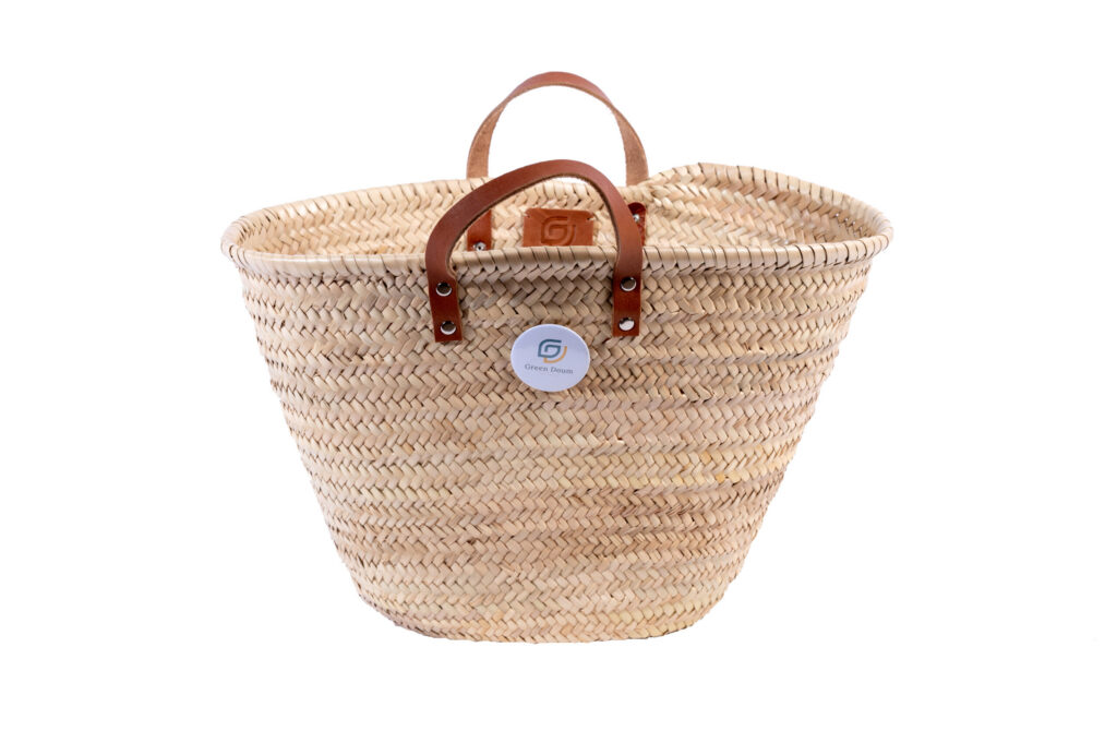 Panier de courses en paille par Green Doum, photo 3