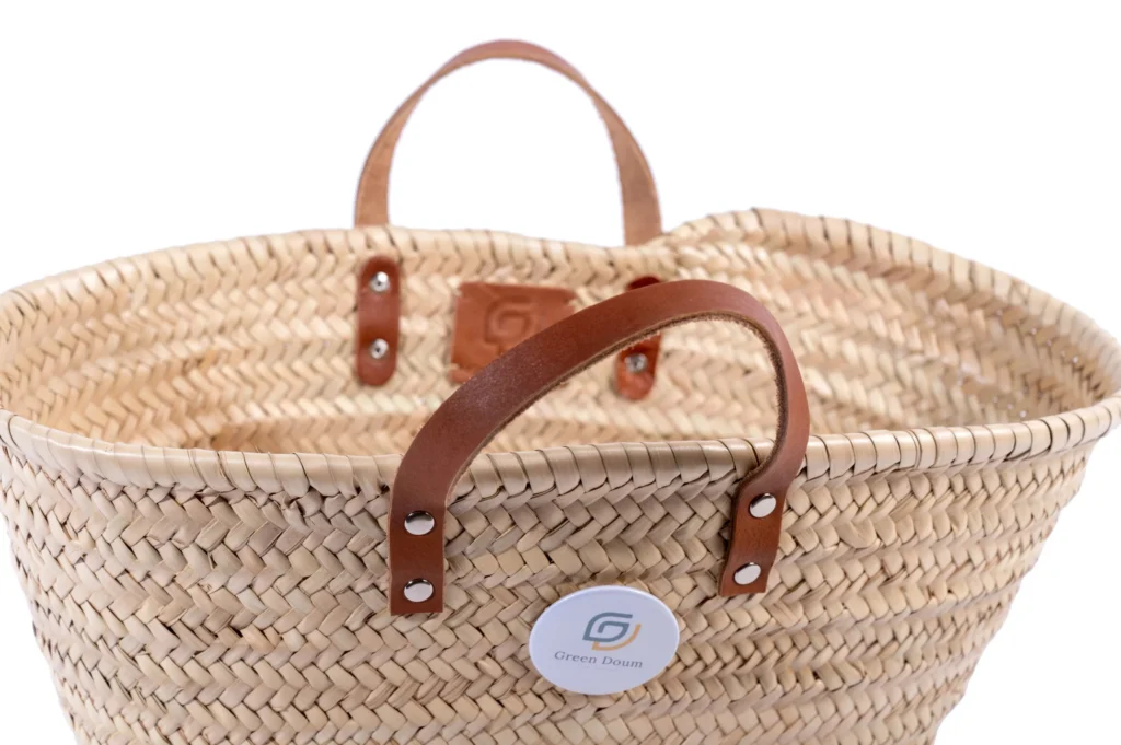 Panier de courses en paille par Green Doum, photo 4