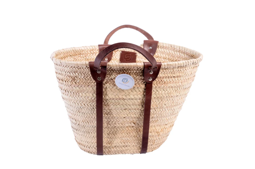 Panier à serviette en paille par Green Doum, photo 3