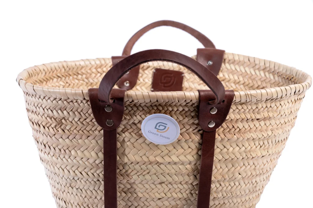 Panier à serviette en paille par Green Doum, photo 4