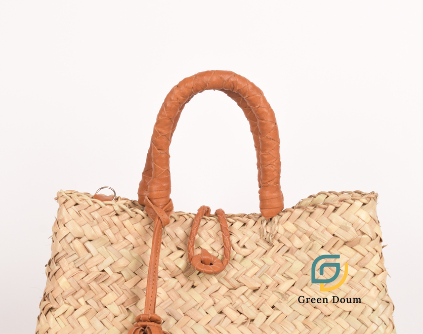 Sac Ibiza en feuille de palmier sauvage - vue 6