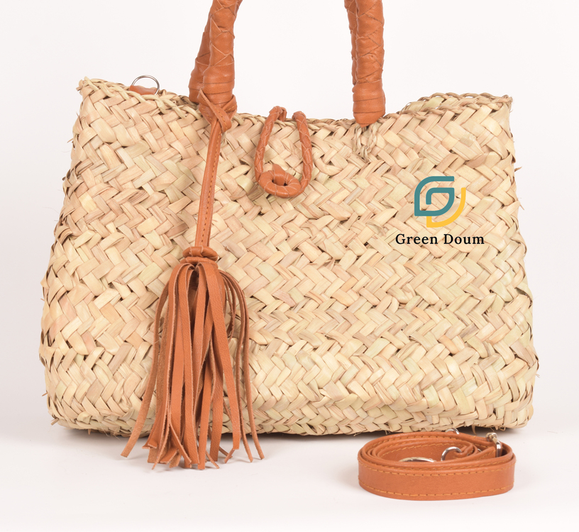 Sac Ibiza en feuille de palmier sauvage - vue 7