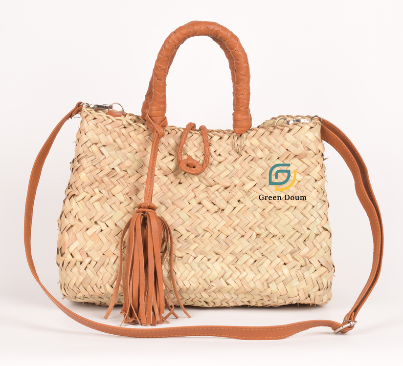 Sac Ibiza en feuille de palmier sauvage - vue 8
