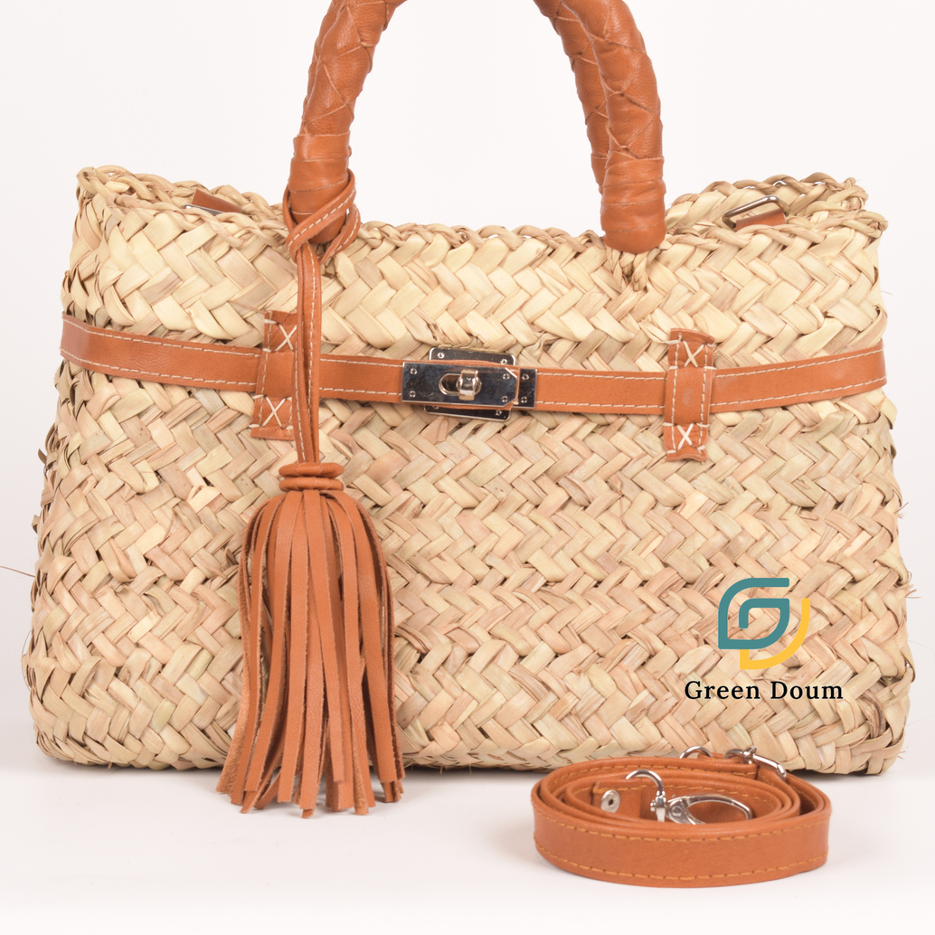 Sac Tafraout en feuille de palmier sauvage - vue 5