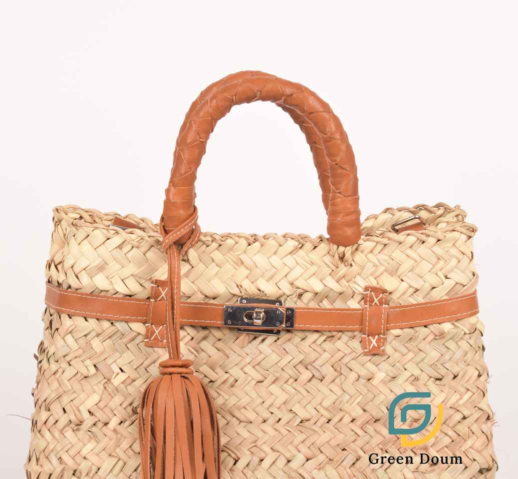 Sac Tafraout en feuille de palmier sauvage - vue 6