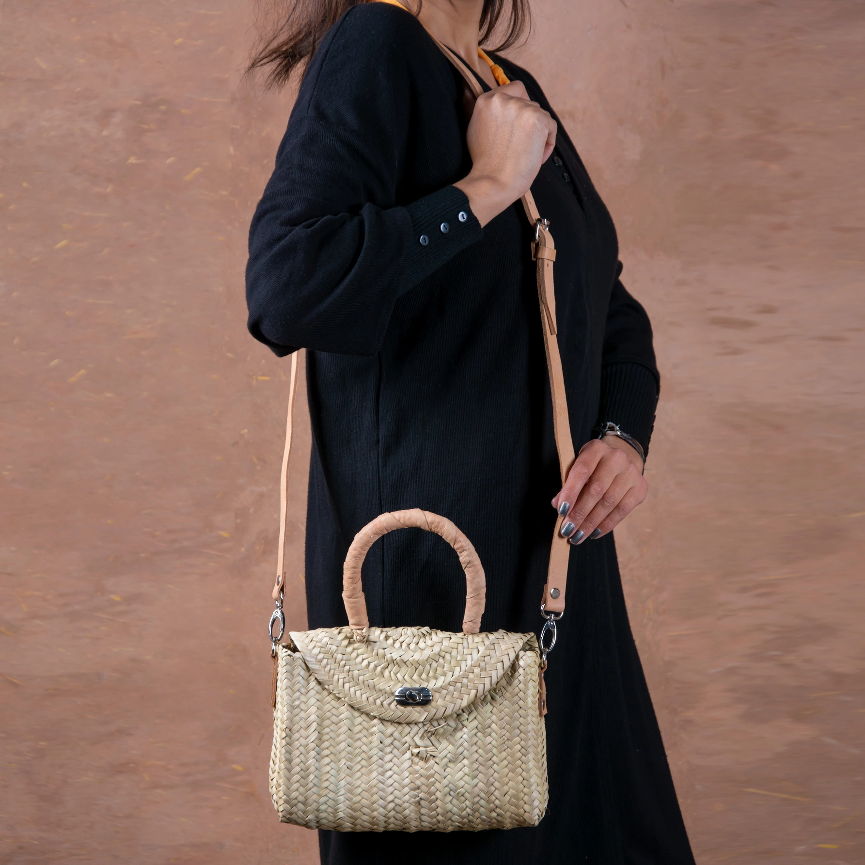 Merzouga Straw Handbag - Natural - view 3